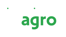 Logo contendo texto Influenciadores do Agro